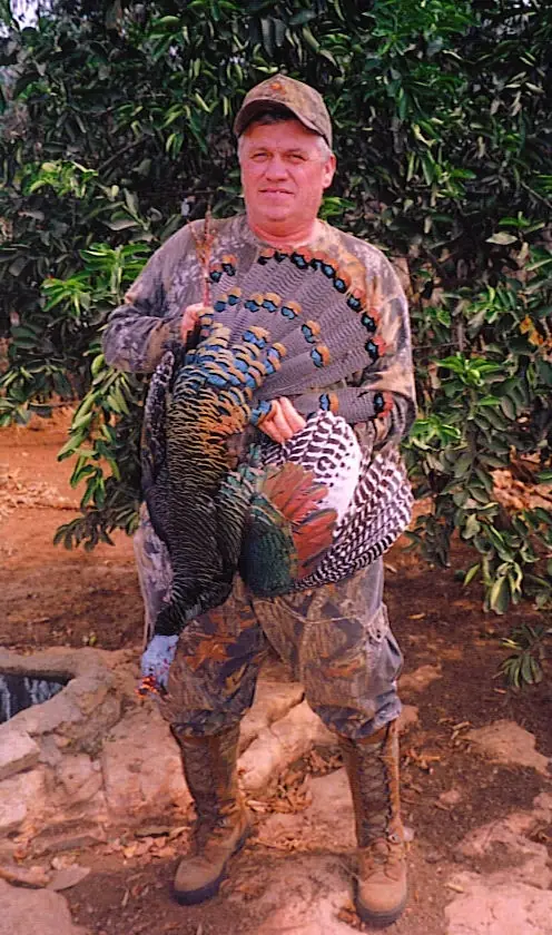 Billy Joe Ocellated — Ocellated Turkey Hunts at Gunners Taxidermy