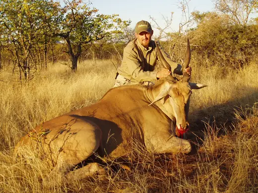 Garret Bowers Africa Pics 028 — Africa Plains Game Hunts at Gunners Taxidermy