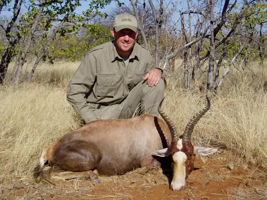 Garret Bowers Africa Pics 039 — Africa Plains Game Hunts at Gunners Taxidermy