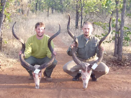 Garret Bowers Africa Pics 067 — Africa Plains Game Hunts at Gunners Taxidermy