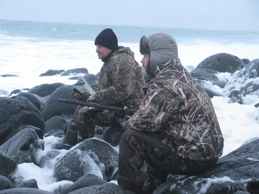Alaska Sea Duck Hunts — photograph from the Gunners Taxidermy gallery