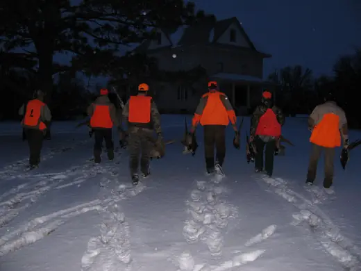 South Dakota Pheasant Hunt — photograph from the Gunners Taxidermy gallery