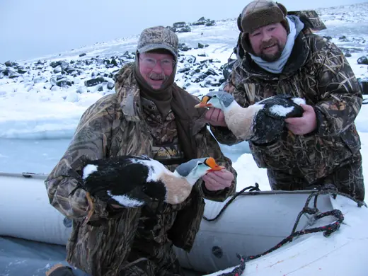 Alaska Sea Duck Hunts — photograph from the Gunners Taxidermy gallery