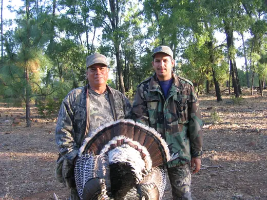Gould's Turkey Hunts — photograph from the Gunners Taxidermy gallery