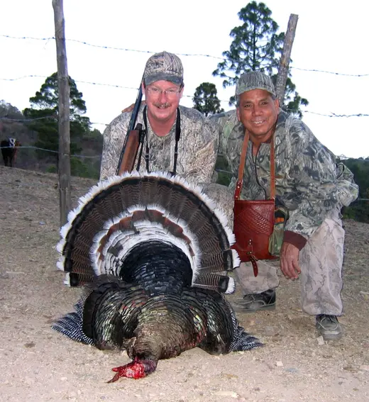 Gould's Turkey Hunts — photograph from the Gunners Taxidermy gallery