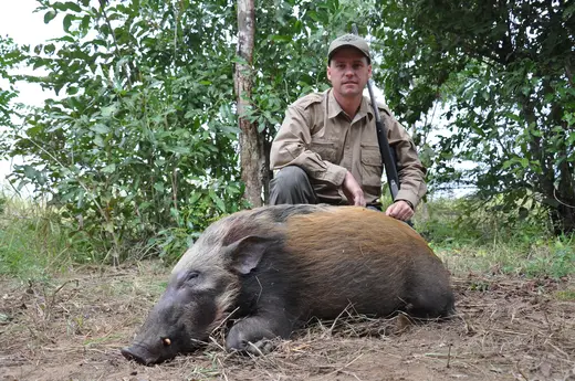 Kendall Killbourne Africa Pics 081 — Africa Plains Game Hunts at Gunners Taxidermy