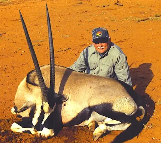 Luttrell Gemsbok — Africa Plains Game Hunts at Gunners Taxidermy