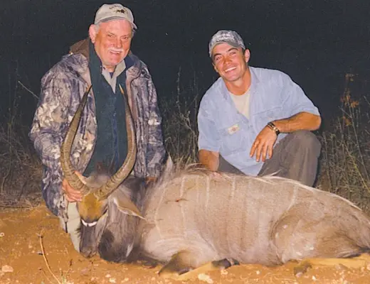 Ron Luttrell Nyala — Africa Plains Game Hunts at Gunners Taxidermy